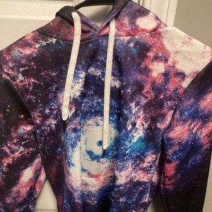 Girls Galaxy Hoodie
